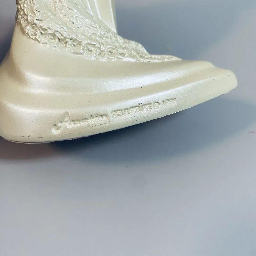 1990's Daniel Austin Pearlized 'Our Day' Wedding Figurine Statue